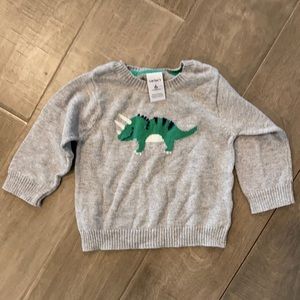 Baby Dino cotton crewneck